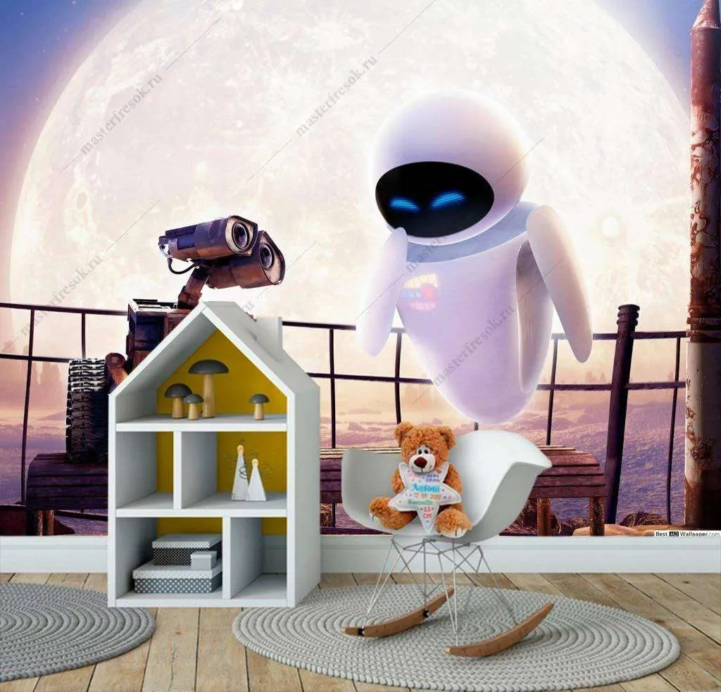 Фотообои в интерьере валли ева  12-1101 фото