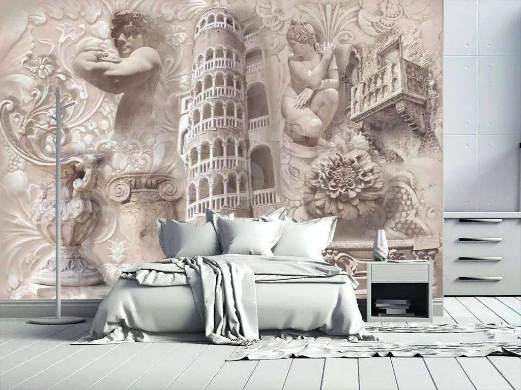 Фотообои в интерьере классическая абстракция  7-719 фото