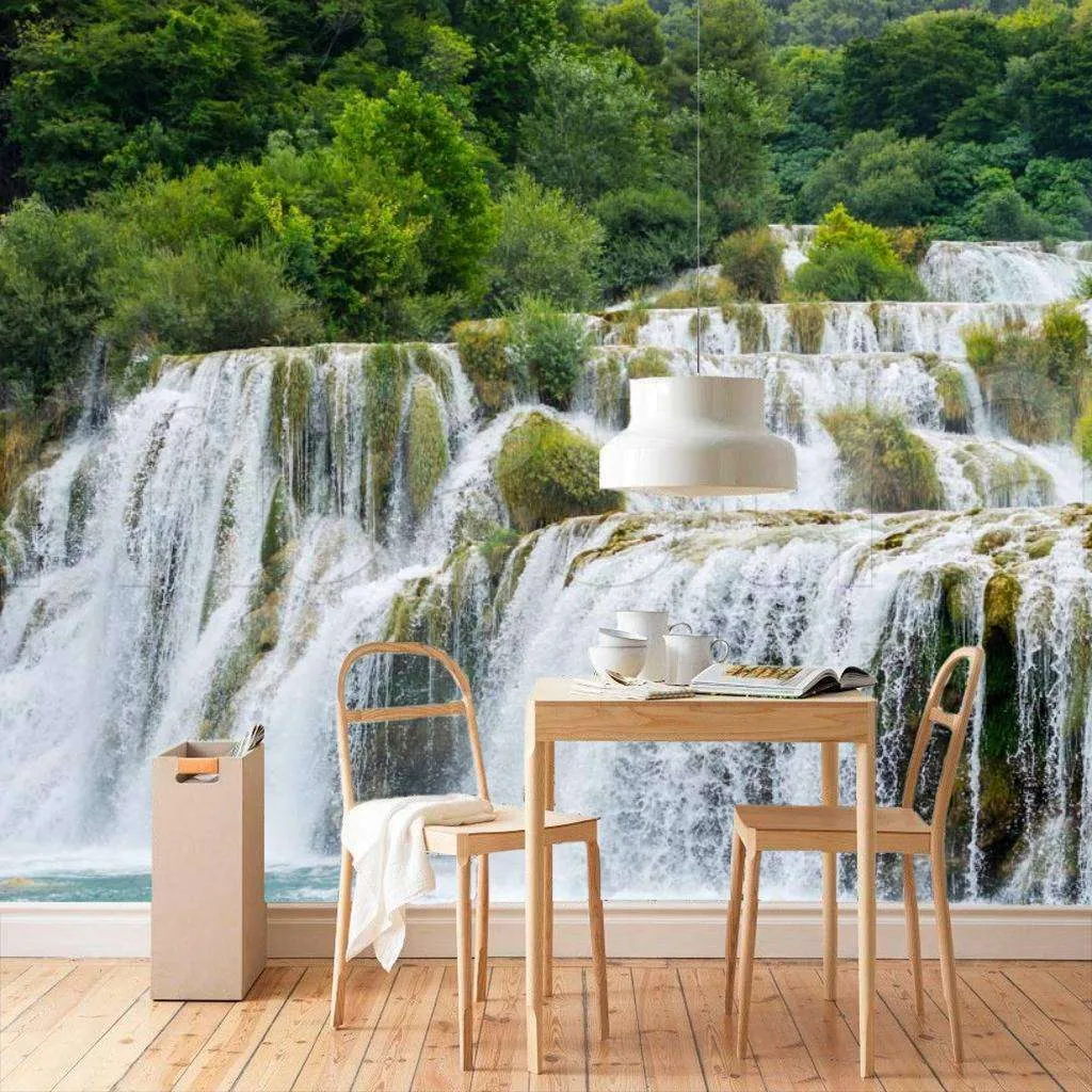 Фотообои Водопад в Национальном парке Крка в Хорватии  9-879