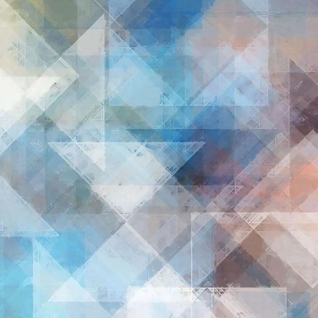 Фотообои в интерьере геометрический фон  10-947 фото