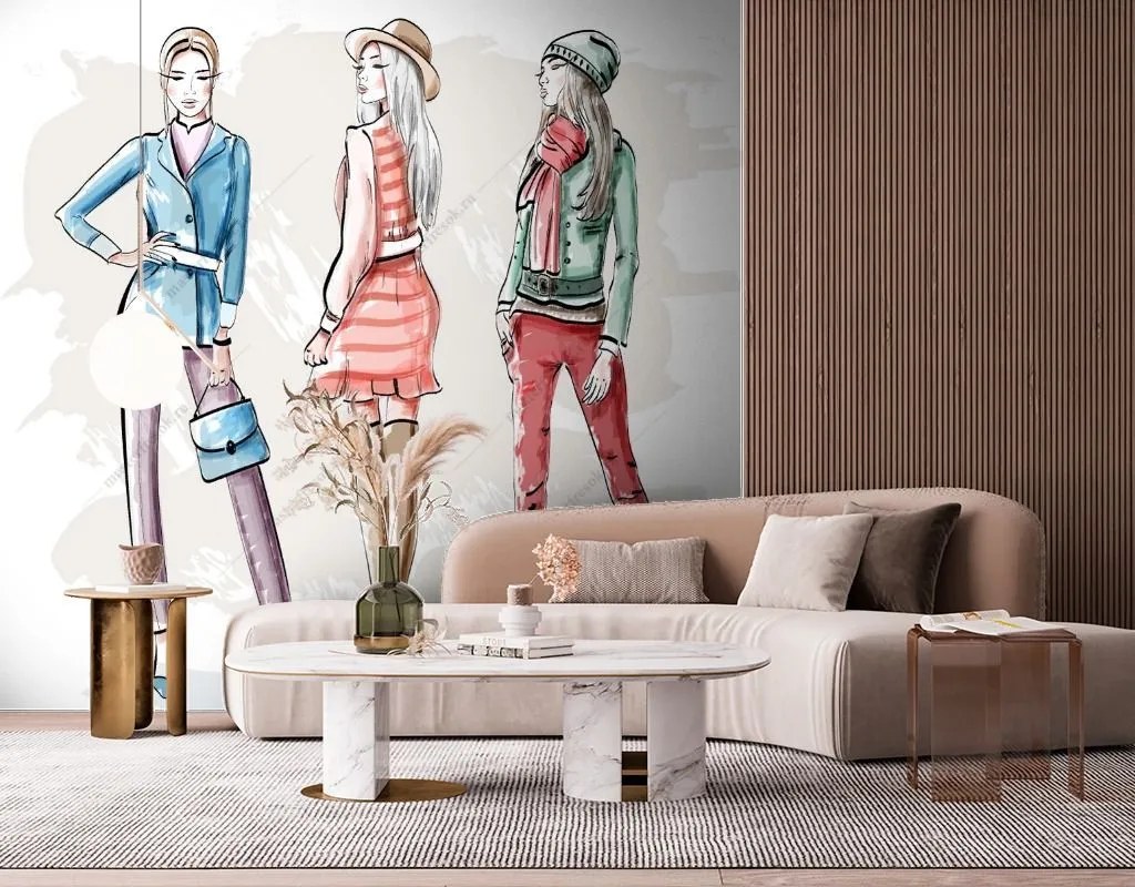 Фотообои Стильные модели  12-1383