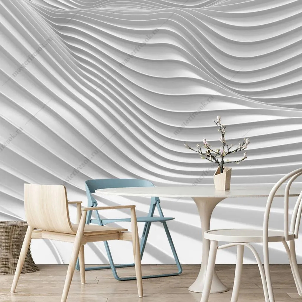 Фотообои в интерьере 3д архитектура  10-806 фото