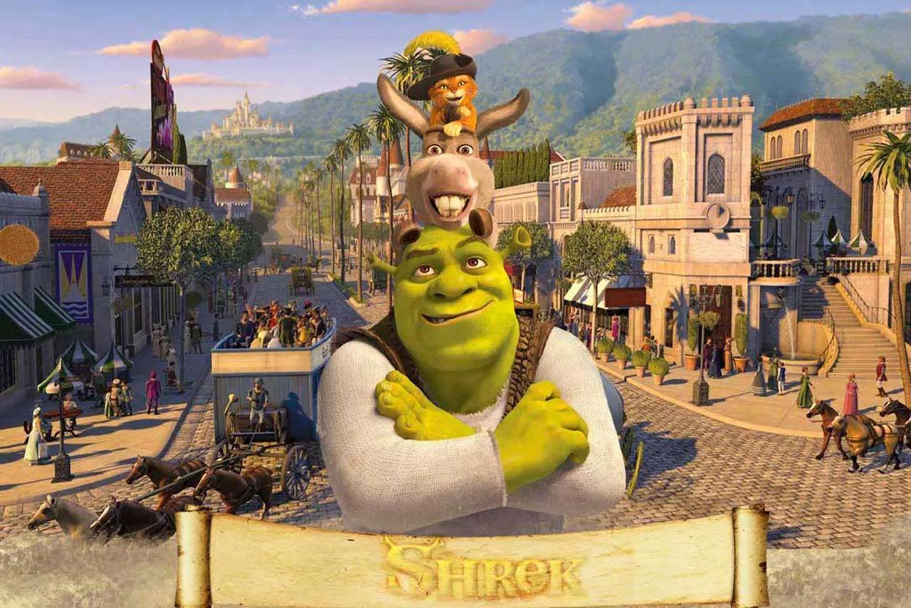 Фотообои в интерьере шрек  2-098 фото