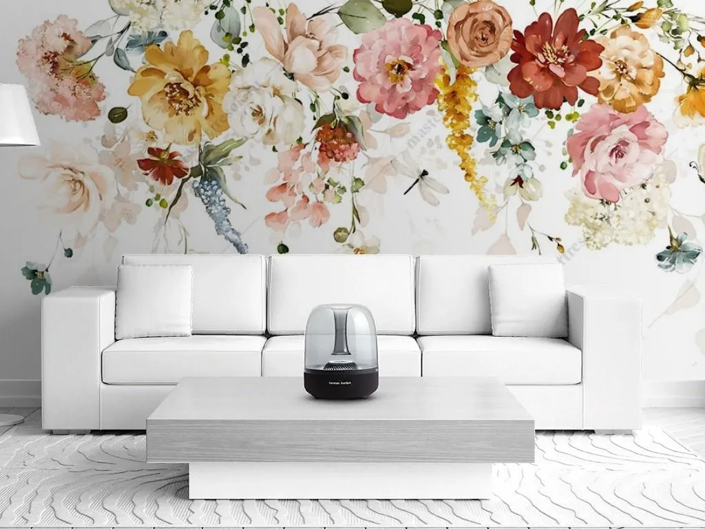 Фотообои Цветочный дождь  9-1723