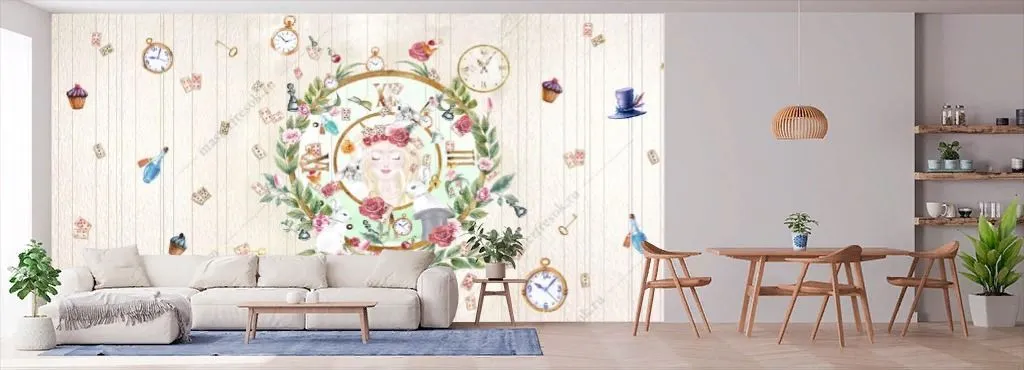 Фотообои Красивый фон для девочек  12-1309