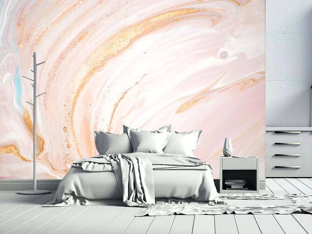 Фотообои Флюид Арт - Розовая буря  9-919