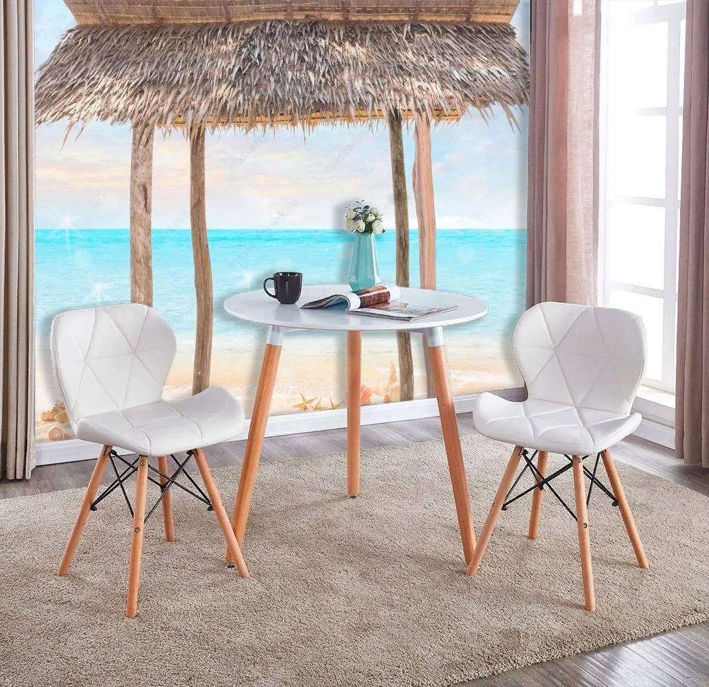 Фотообои в интерьере пляж занзибара  13-316 фото