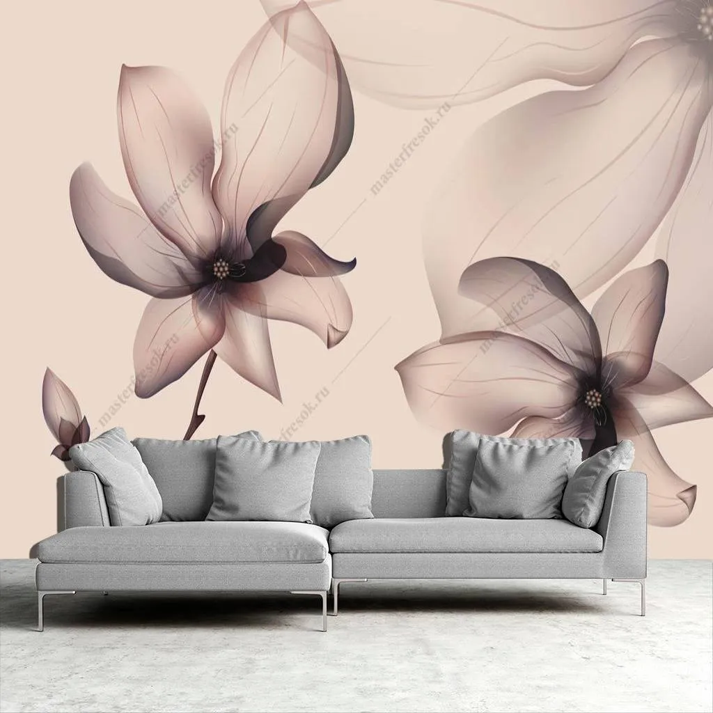 Фотообои Цветы магнолии  14-126