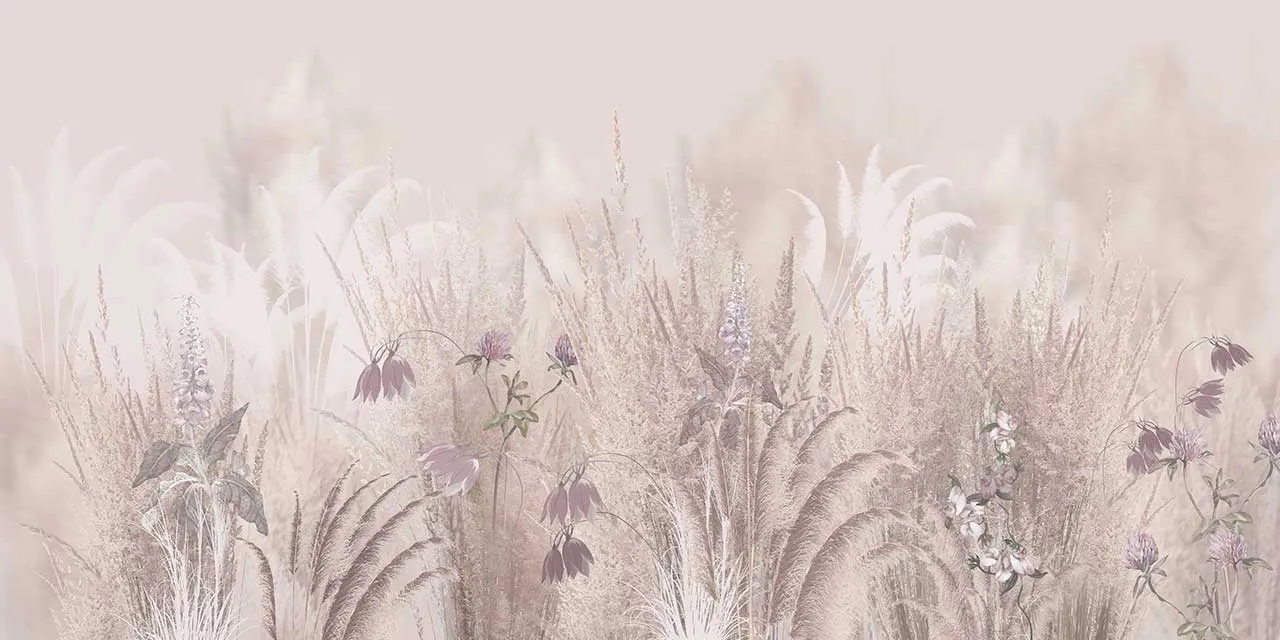 Фотообои в интерьере красивое поле  13-410 фото