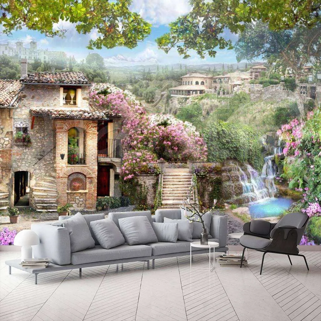 Фотообои Вид на старинный город  6-065