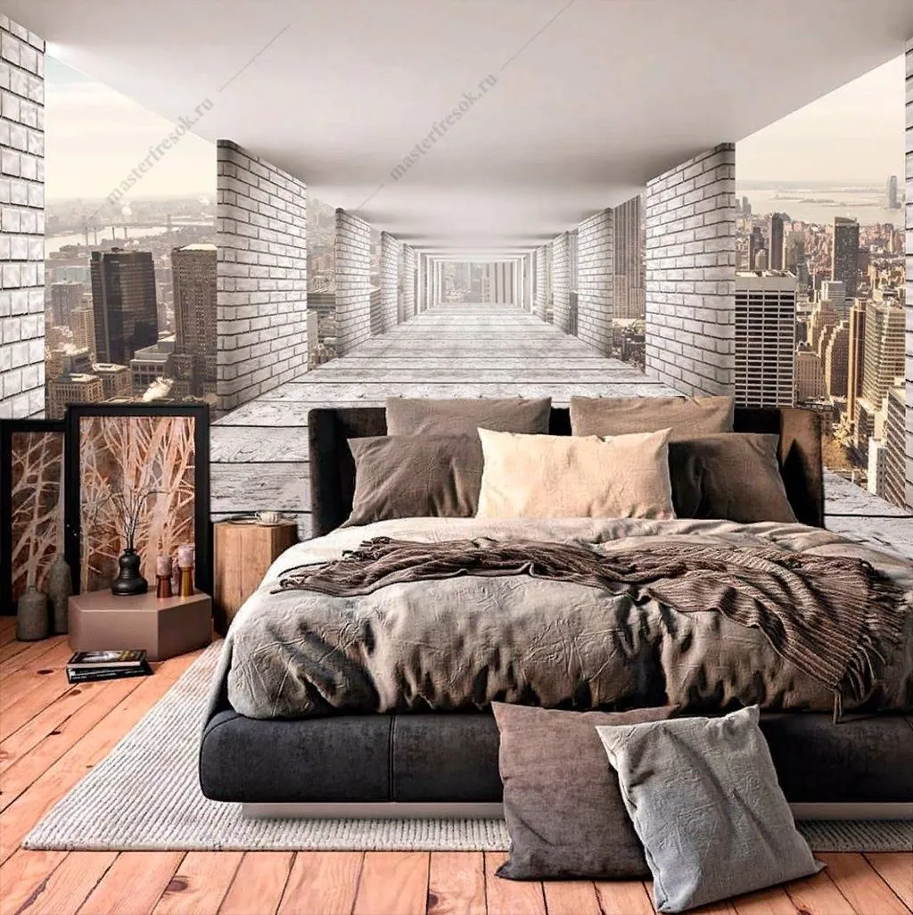 Фотообои Прямая перспектива  9-1187