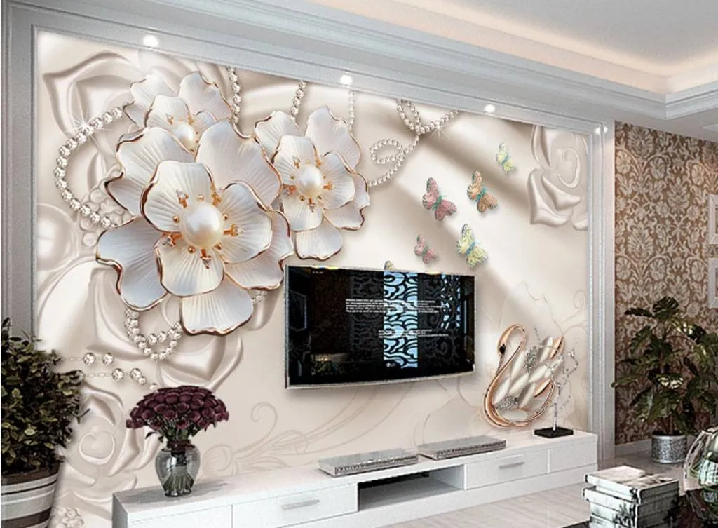 Фотообои Жемчужный лебедь  15-807