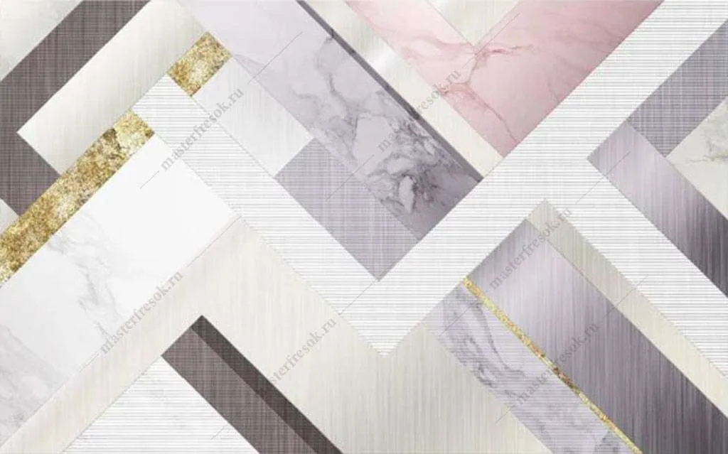 Фотообои в интерьере мраморная стена  16-134 фото