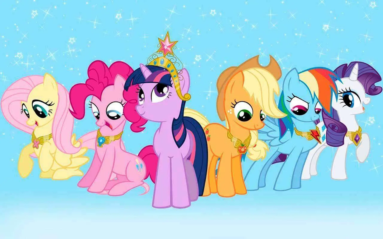 Фотообои в интерьере все литтл пони  12-613 фото