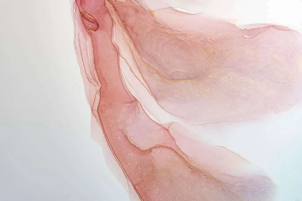 Фотообои в интерьере акварельная абстракция  9-1570 фото