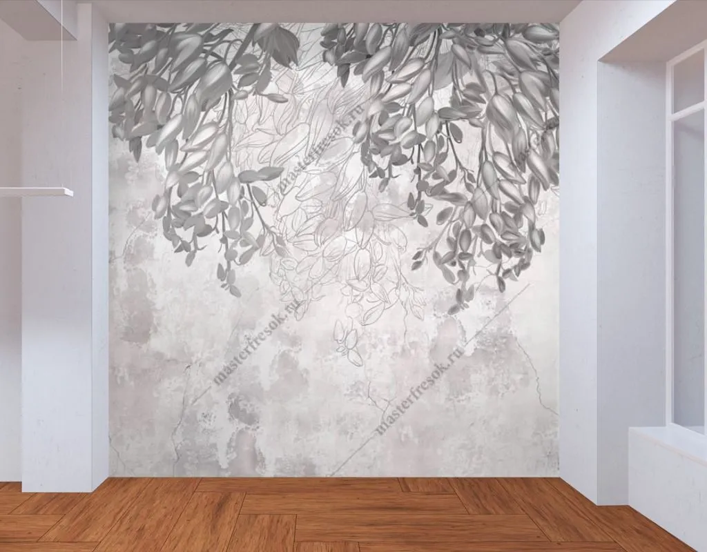 Фотообои 3д кампсисы в бутонах  10-936