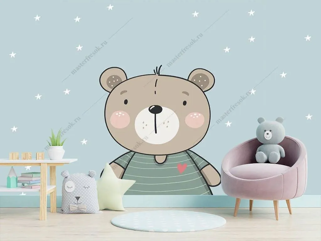 Фотообои Мишка  12-878