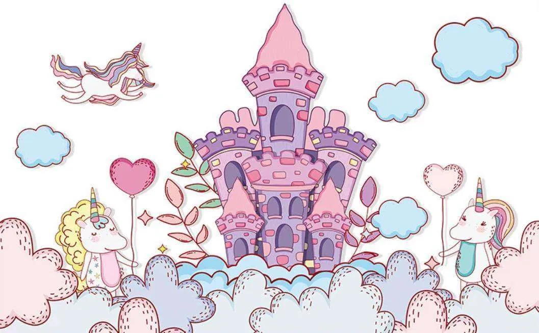 Фотообои в интерьере замок волшебный  15-342 фото