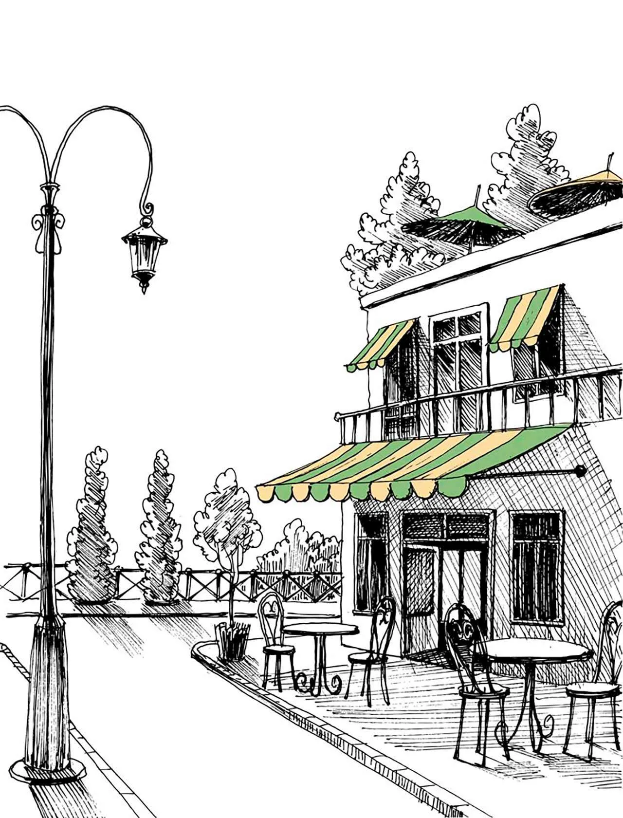 Фотообои в интерьере фонарь на улице  9-134 фото