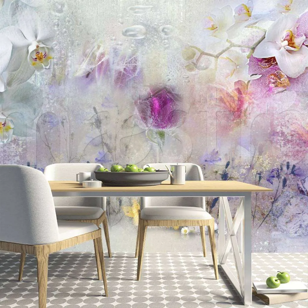 Фотообои в интерьере весна  7-518 фото