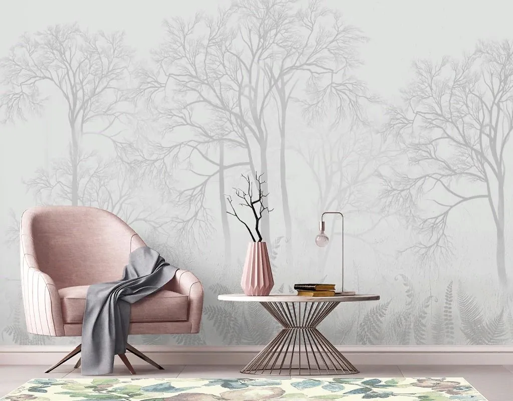 Фотообои Лес прозрачный  13-706