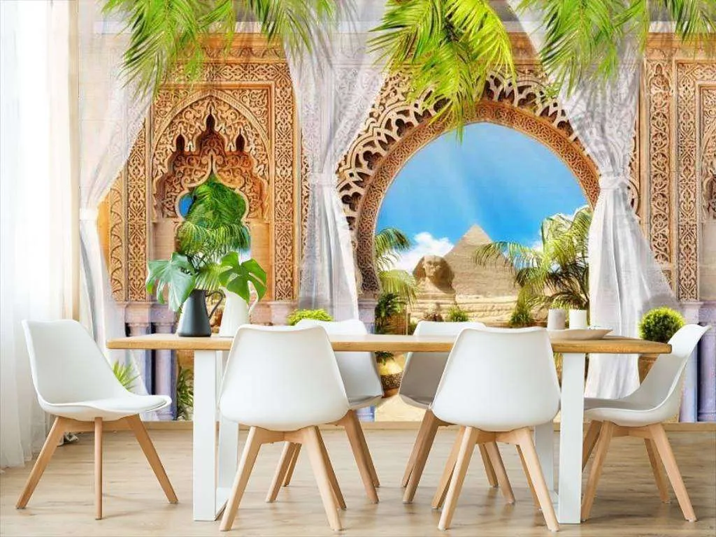 Фотообои в интерьере восточный дворец  17-0012 фото