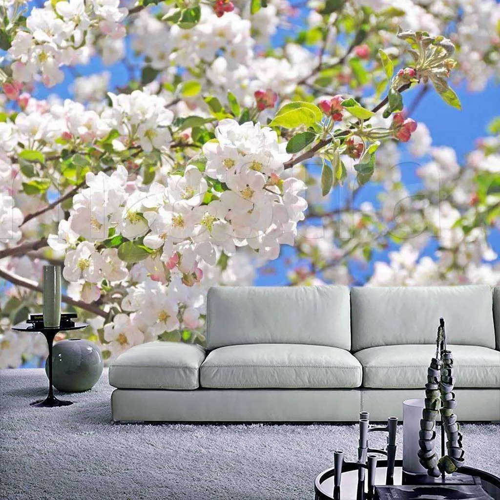 Фотообои Цветущие яблони  10-086