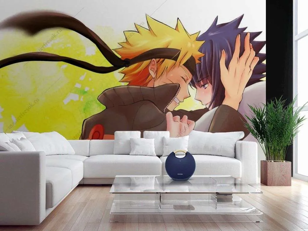 Фотообои в интерьере наруто узумаки  12-1334 фото