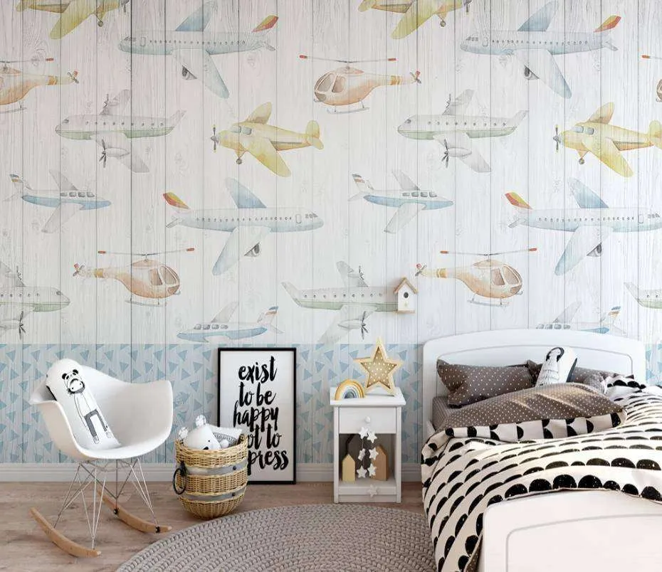 Фотообои Самолетики фон  15-118