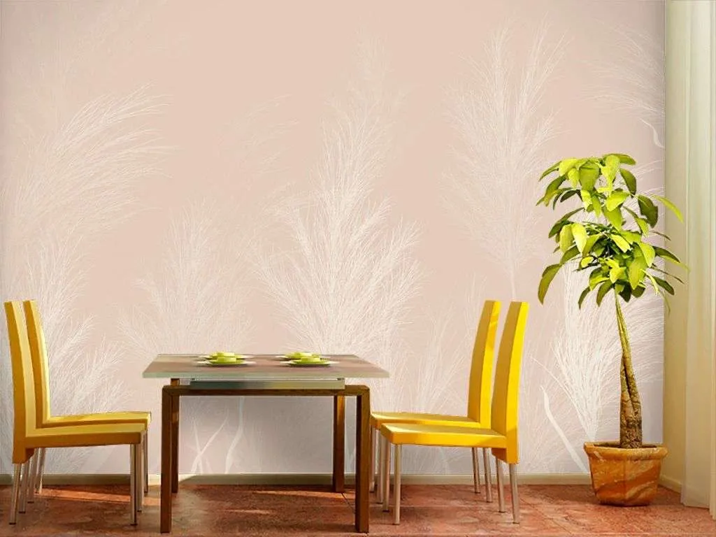 Фотообои в интерьере пушистые ветви  9-2003 фото