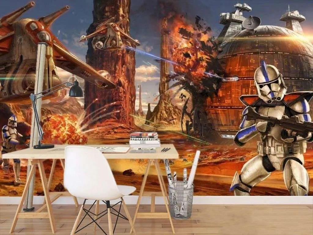 Фотообои в интерьере клоны геонозис  12-1231 фото