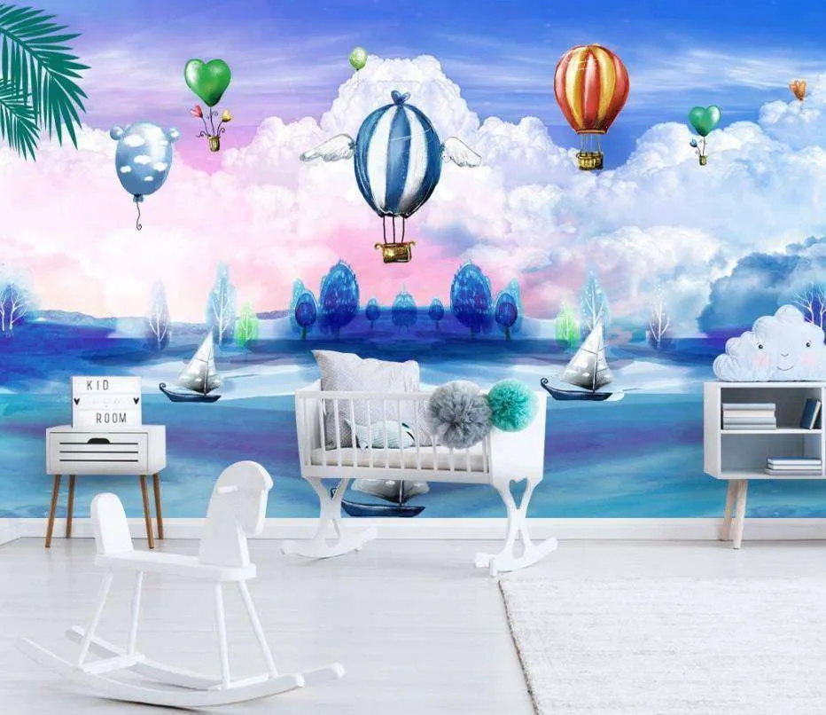 Фотообои в интерьере за горизонтом  15-216 фото