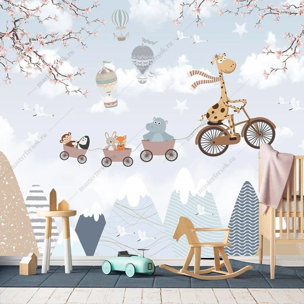 Фотообои в интерьере путешествие в горах  12-1457 фото