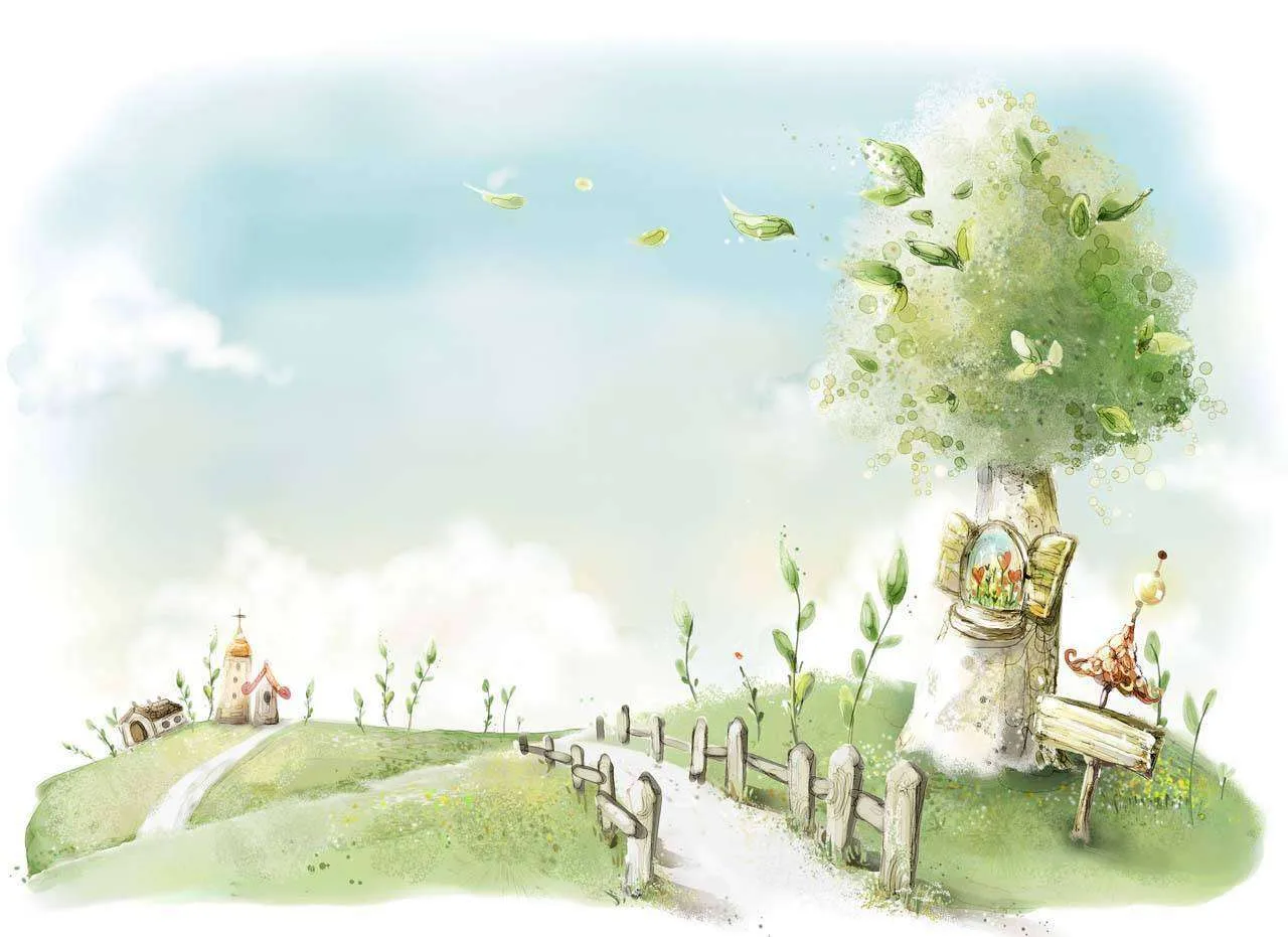 Фотообои в интерьере тропинка в сказку  12-292 фото