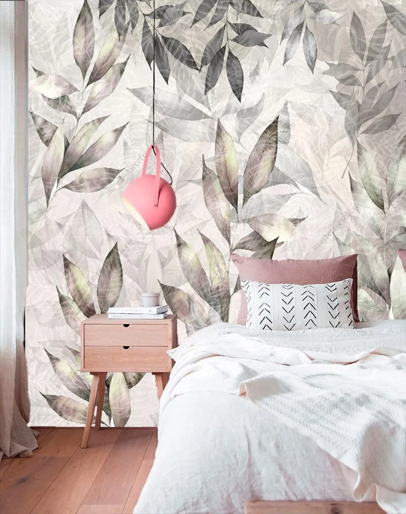 Фотообои Листья фон  9-1848