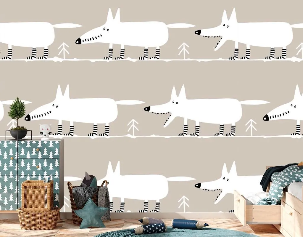 Фотообои Собачки на обоях  12-1648