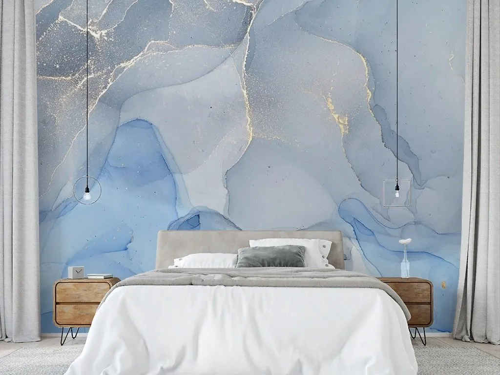 Фотообои в интерьере fluid art 13  9-1951 фото