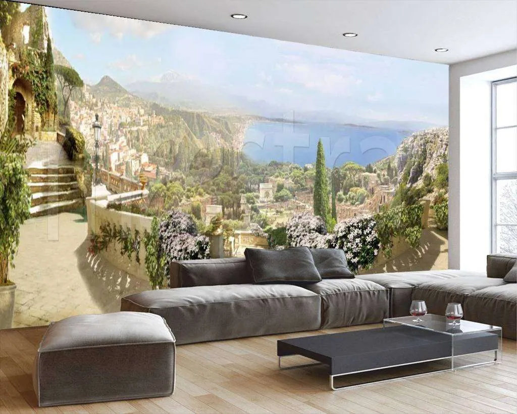 Фотообои Город в заливе  5-058