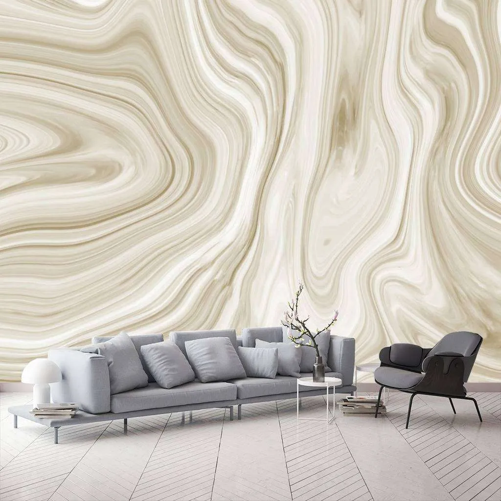 Фотообои Флюид Арт - Мрамор золотистый  9-946