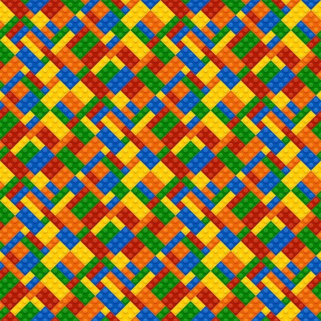 Фотообои в интерьере мелкий конструктор  12-1354 фото