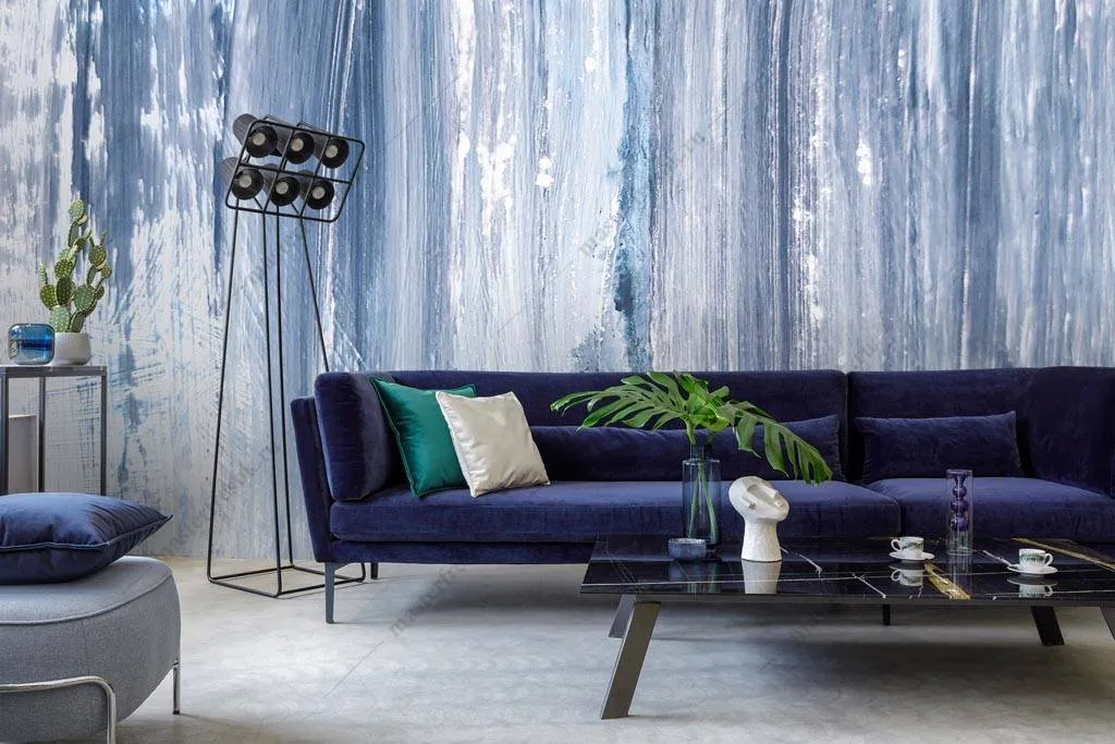 Фотообои Голубые краски  9-1306