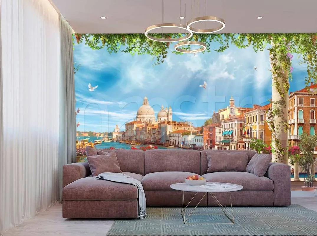 Фотообои Вид на Венецию в прекрасный день  11-153