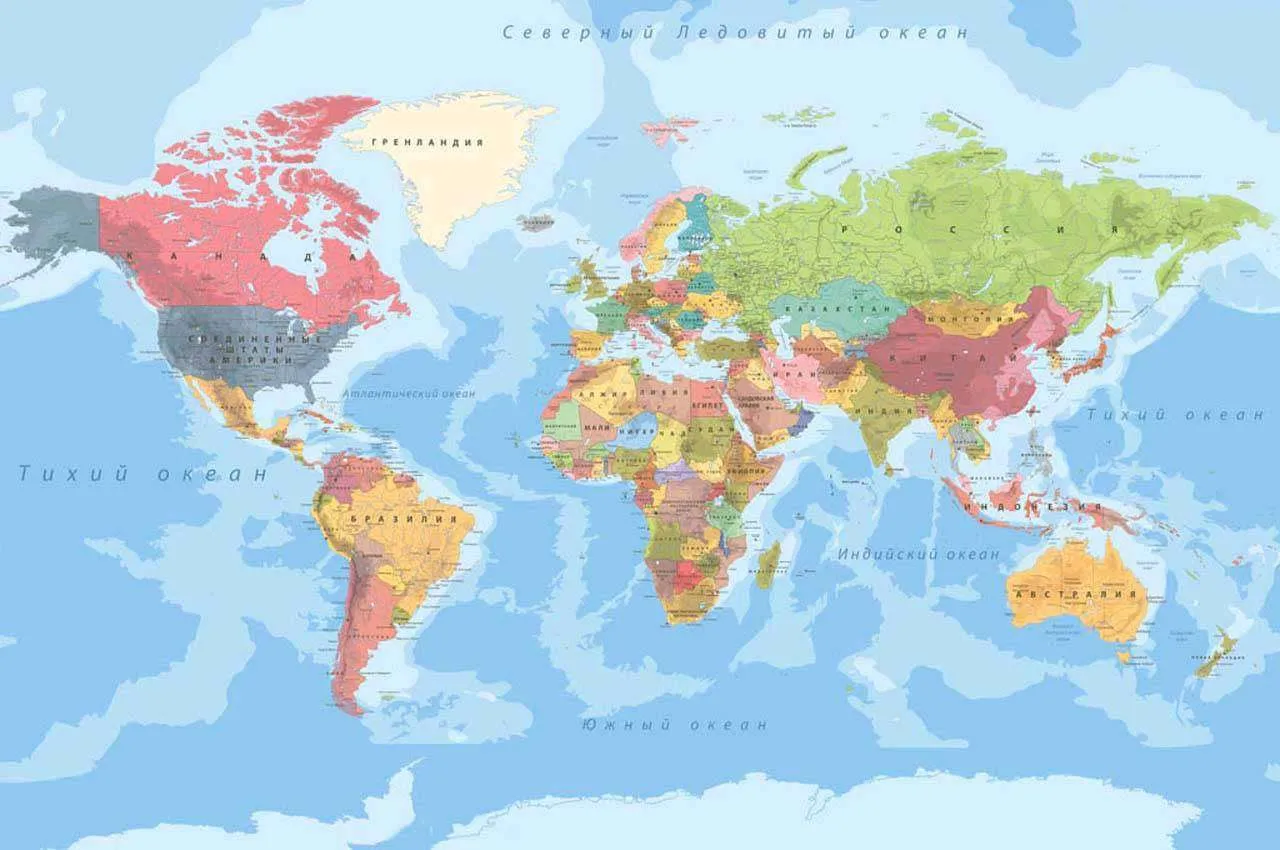 Фотообои в интерьере атлас  12-624 фото