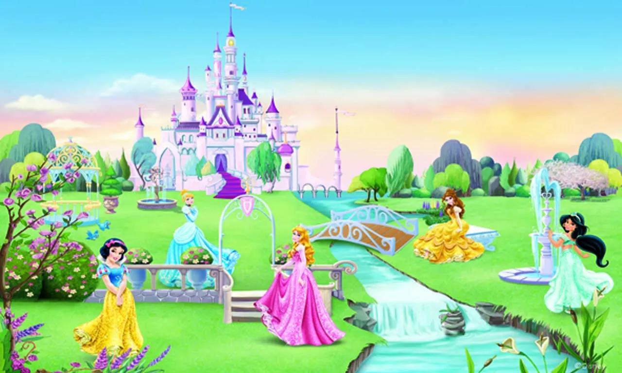 Фотообои в интерьере принцессы диснея  12-152 фото