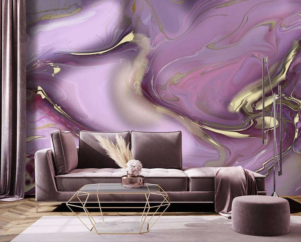 Фотообои Флюид Арт - золотой разлом  13-029