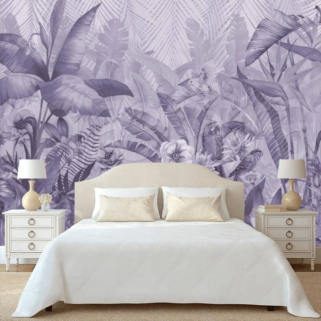 Фотообои в интерьере тропический лес 1  7-887 фото