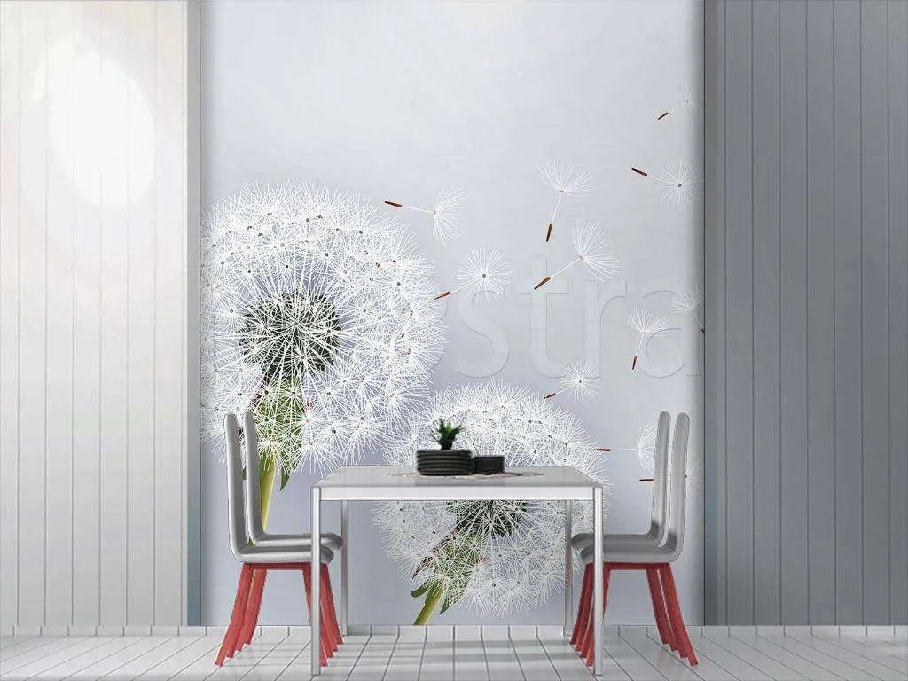 Фотообои Одуванчики на ветру  9-082