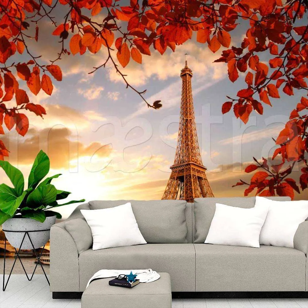 Фотообои Башня париж вечером  9-767