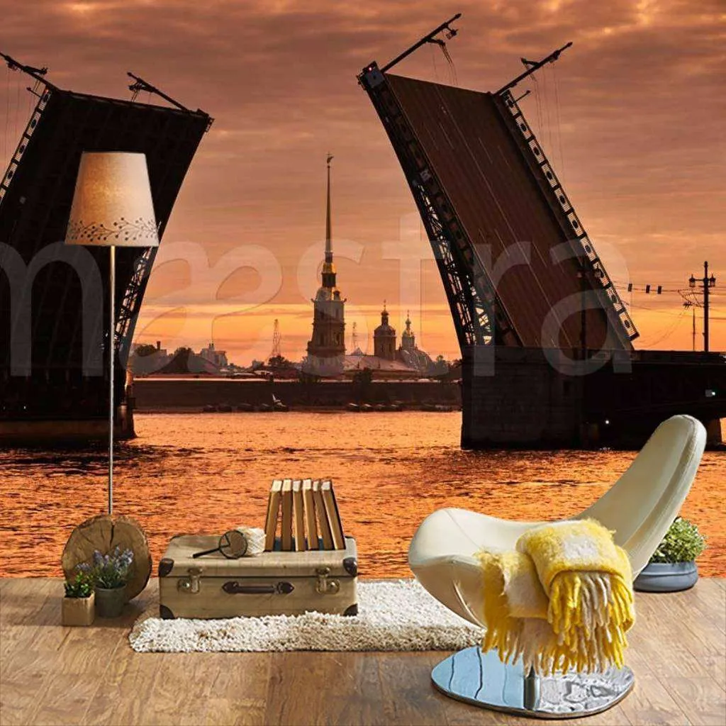 Фотообои Разводные мосты  9-647