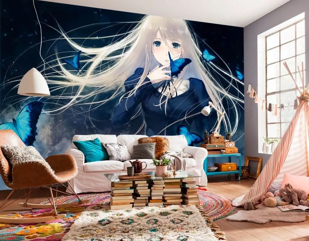 Фотообои Девушка из аниме  12-1333